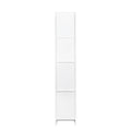 Slim Tall Storage Cabinet, Pantry Cabinet with Doors Shelves Small Space for Kitchen Living Room Bathroom