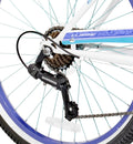 Kent 24" Bayside Multi - Speed Girl'S Bike, White/Purple