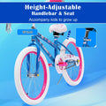 Vebreda 20 in Kids Bike Bicycle for 8 - 12 Years Old Kids, Blue