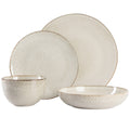 Gibson Elite Matisse 16 - Piece Dinnerware Set - Taupe