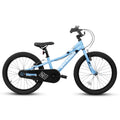 Ambifirner 20 in BMX Style Bike, Hi - Ten Carbon Steel Frame with Front V - Brake & Rear Coaster Brake, Easy Assembly, Adjustable Seat for Learning Riders (Blue)