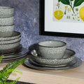 Gibson Elite Matisse 16 - Piece Dinnerware Set - Taupe