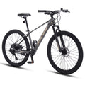 SPATIAL 24/26/27.5/29 in Mountain Bike, 8/21 Speed Lightweight Aluminum Magensium Frame Mountain Bicycle, Fits Men Women Teenagers Adult Disc Brake MTB Bicycle
