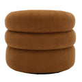 360 Swivel Accent Chair for Living Room, Boucle Barrel Armchair Single Sofa Chair Reading Chair, Sage Green