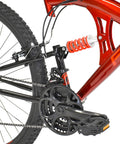29 In. Flexor Men'S Dual Suspension Mountain Bike, Red