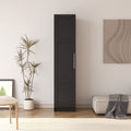 Slim Tall Storage Cabinet, Pantry Cabinet with Doors Shelves Small Space for Kitchen Living Room Bathroom
