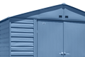 Arrow Select Steel Storage Shed, 10x14, Blue Grey