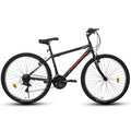 Aukfa 26" Mountain Bike for Men and Women, 21 - Speed High - Performance All - Terrain Bicycle with Dual V - Brakes, Green