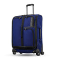 American Tourister Cargo Max 25" Softside Medium Checked Spinner Luggage Single Piece - Sapphire Blue