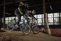 20 - Inch BMX Bikes HX - Pro Bike, Black with Teal, Aluminum Frame