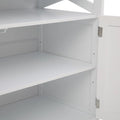 Ktaxon Kitchen Storage Sideboard Dining Buffet Server Cabinet Cupboard, Free Standing Storage Chest Cabinets and Shelf, White