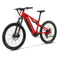 Kasen Electric Mountain Bike Mid - Driven 500w 48v 15ah Full Suspension Throttle and Pedal Assist