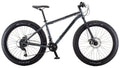 26" Mongoose Dolomite ALX Unisex Fat Tire Mountain Bike, Gray, Ages 12+