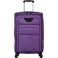 Softside Luggage Expandable 3 Piece Set Suitcase Upright Spinner Softshell Lightweight Luggage Travel Set