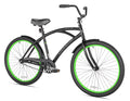 26" Kent la Jolla Cruiser Men'S Bike, Adult Ages 13+, Black/Green