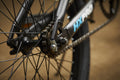 20 - Inch BMX Bikes HX - Pro Bike, Black with Teal, Aluminum Frame