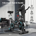 Pooboo Professional Indoor Cycling Bike Stationary Exercise Bikes Home Cardio Workout Bicycle Machine 350 lb Flywheel Weight 40 lb