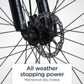 Schwinn AL Comp 27.5 in Men'S Mountain Bike, 21 Speed Adult Bicycle, Grey