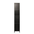 Slim Tall Storage Cabinet, Pantry Cabinet with Doors Shelves Small Space for Kitchen Living Room Bathroom