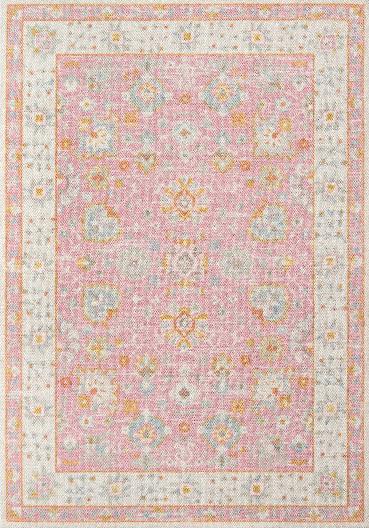 Momeni Anatolia ANA-8 5'3" x 7'6" Pink Area Rug