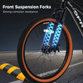 SPATIAL 24/26/27.5/29 in Mountain Bike, 8/21 Speed Lightweight Aluminum Magensium Frame Mountain Bicycle, Fits Men Women Teenagers Adult Disc Brake MTB Bicycle