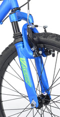 20" Crossfire 6 - Speed Boy'S Mountain Bike, Blue/Green