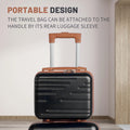 Zimtown Luggage 3 Piece Set Suitcase ABS Hardside Lightweight with TSA Lock Spinner Wheels, Beige