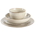 Gibson Elite Matisse 16 - Piece Dinnerware Set - Taupe