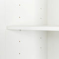 Slim Tall Storage Cabinet, Pantry Cabinet with Doors Shelves Small Space for Kitchen Living Room Bathroom