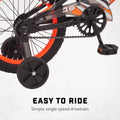 16" Mutant Kid'S BMX Bike, Ages 3 - 5, Black & Orange