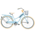 Huffy, Nel Lusso Classic Cruiser Bike with Perfect Fit Frame, Women'S, Light Blue, 26 in
