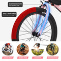 SPPTTY 20 - 24 in Bike, 6 - Speed Mountain Bike for Men Women Boys Girls, Comfort Saddle, Blue