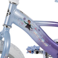 Frozen Bike with Doll Carrier Sleigh for Girl'S, 12 In., White and Purple by Huffy