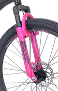 Kent Genesis Maeve Mountain Bike, 26" Wheels, Adults Ages 13+, Black and Pink