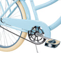 Nel Lusso Classic Cruiser Bike with Perfect Fit Frame, Women'S, Light Blue, 26 in