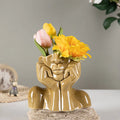 Modern Ceramic Flower Vase – Decorative Desktop & Floor Home Decor Pot