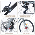 Outdoor Bike 7 Speed Hybrid Bike Disc Brake 700C Road Bike for Men Women'S City Bicycle, Mountain Bike for Outdoor
