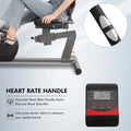 Maxkare Recumbent Exercise Bike for Home Stationary Bike Sturdy Quiet 8 Levels Recumbent Bikes Large Comfortable Seat Heart Rate Handle & Ipad Holder for Gym Seniors Adults