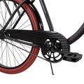 26 Nel Lusso Men'S Cruiser Bike, Matte Black