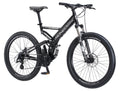 Mongoose Blackcomb Mountain Bike, 26 - Inch Wheels, 24 Speeds, Black, Men'S