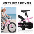 Ambifirner 20 in BMX Style Bike, Hi - Ten Carbon Steel Frame with Front V - Brake & Rear Coaster Brake, Easy Assembly, Adjustable Seat for Learning Riders (Blue)