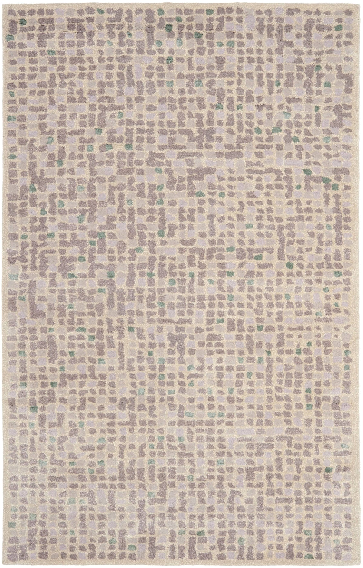 4' x 6' Martha Stewart Mosaic Purple Agate Rug by Safavieh
