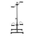 Mwptoo Elderly Exercise Bike, Pedal Exerciser Bike, Hand Arm Leg Knee Peddler, Adjustable Fitness Equipment for Seniors, Elderly Home Pedal Exercise Bike for Total Body