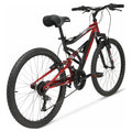 Hyper Bicycle 24" Shocker Mountain Bike, Kids, Red and Black