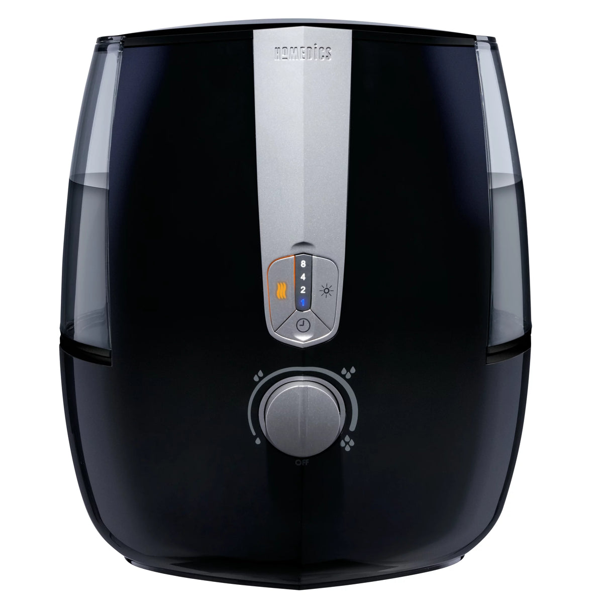 Homedics Totalcomfort Plus Ultrasonic Air Humidifier, 5.3 L Water Tank with Warm and Cool Mist for Home, Office, Nursery, Dorm, Night - Light with Auto Shutoff