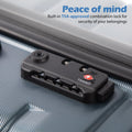 COOLIFE Expandable Suitcase PC ABS TSA Luggage 3 Piece Set
