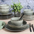 Gibson Elite Matisse 16 - Piece Dinnerware Set - Taupe
