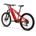 Kasen Electric Mountain Bike Mid - Driven 500w 48v 15ah Full Suspension Throttle and Pedal Assist