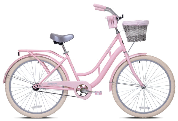 26 In. Charleston Ladies Cruiser Bike, Pink