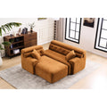 4 Compression, Antique Blue - Home Decor with Wider, Deep Seat & Elevated for Chic Living Couch Room Furniture Deeper Back Relax